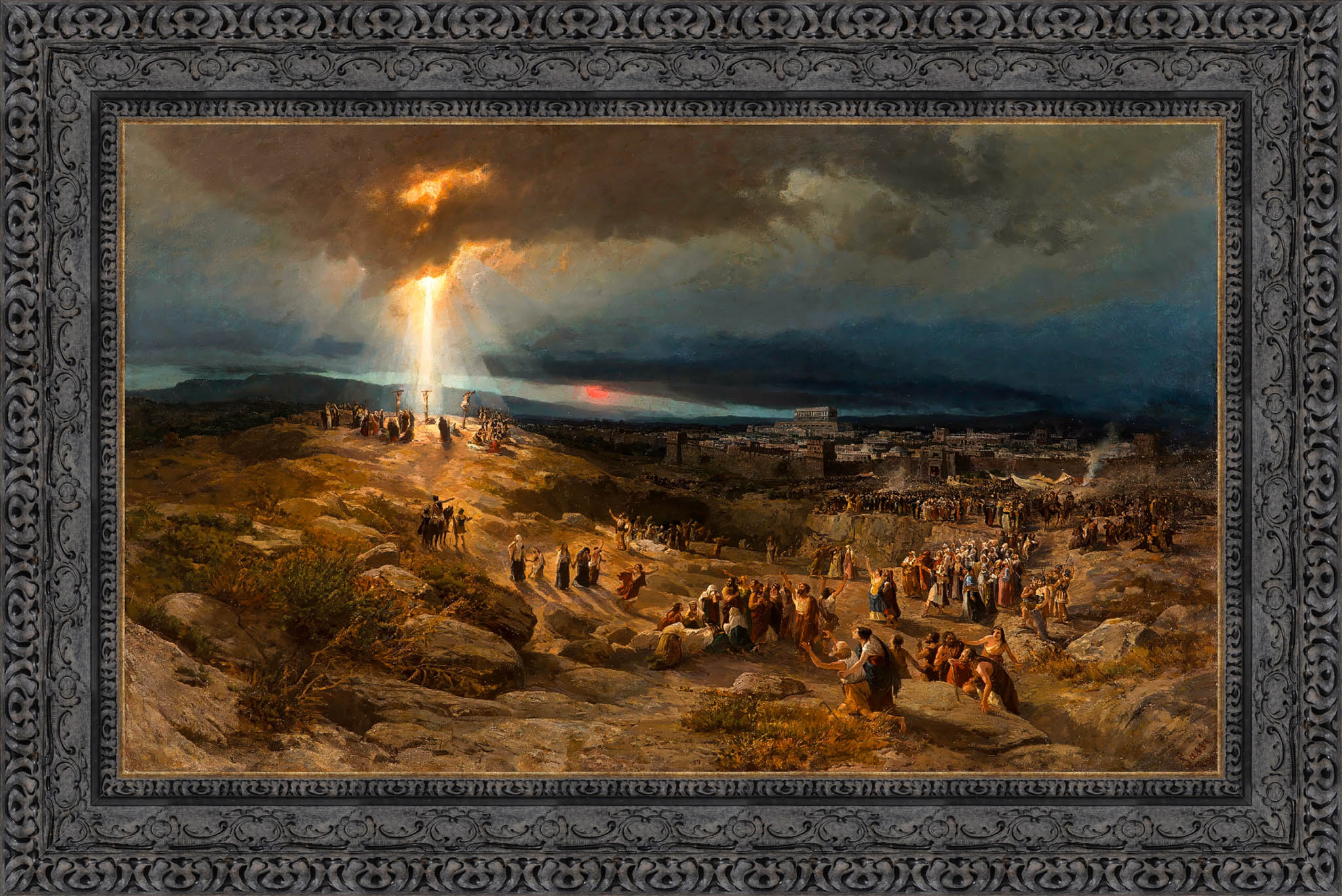 Calvary – Pietro Sassi, 1887 - Canvas Classics