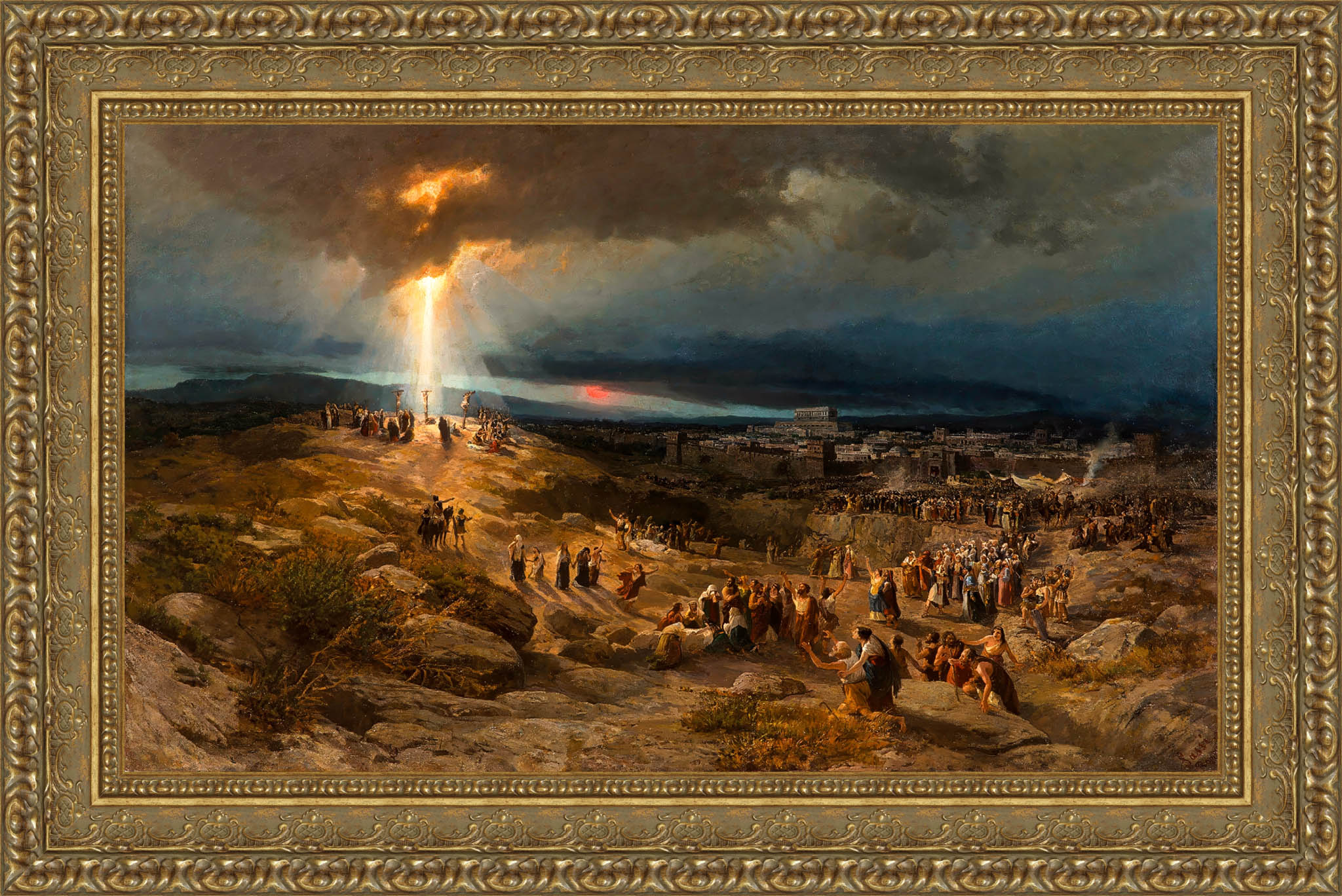 Calvary – Pietro Sassi, 1887 - Canvas Classics