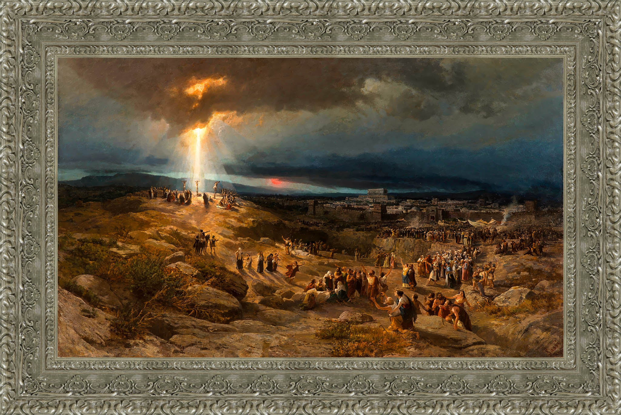 Calvary – Pietro Sassi, 1887 - Canvas Classics