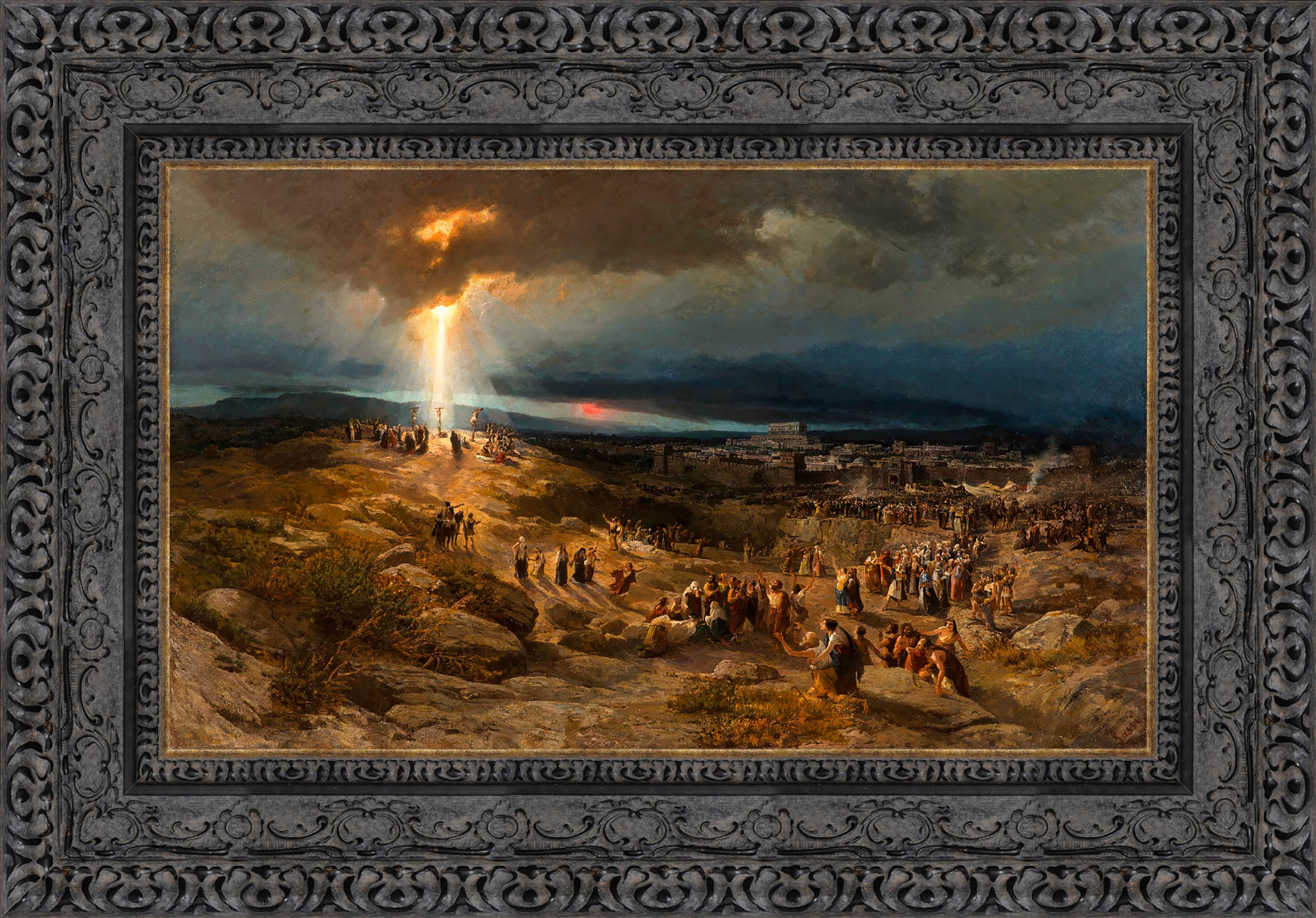 Calvary – Pietro Sassi, 1887 - Canvas Classics