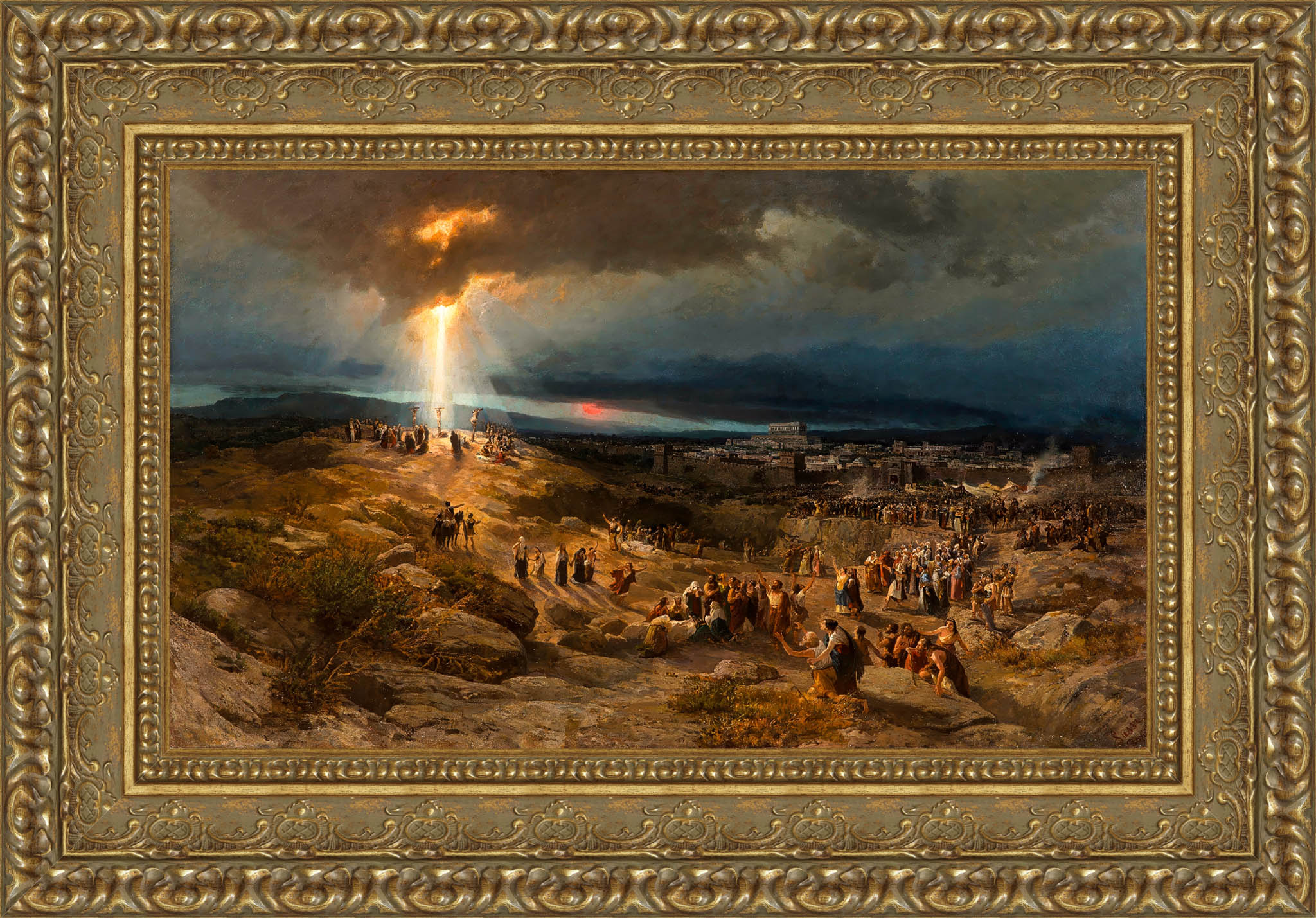 Calvary – Pietro Sassi, 1887 - Canvas Classics