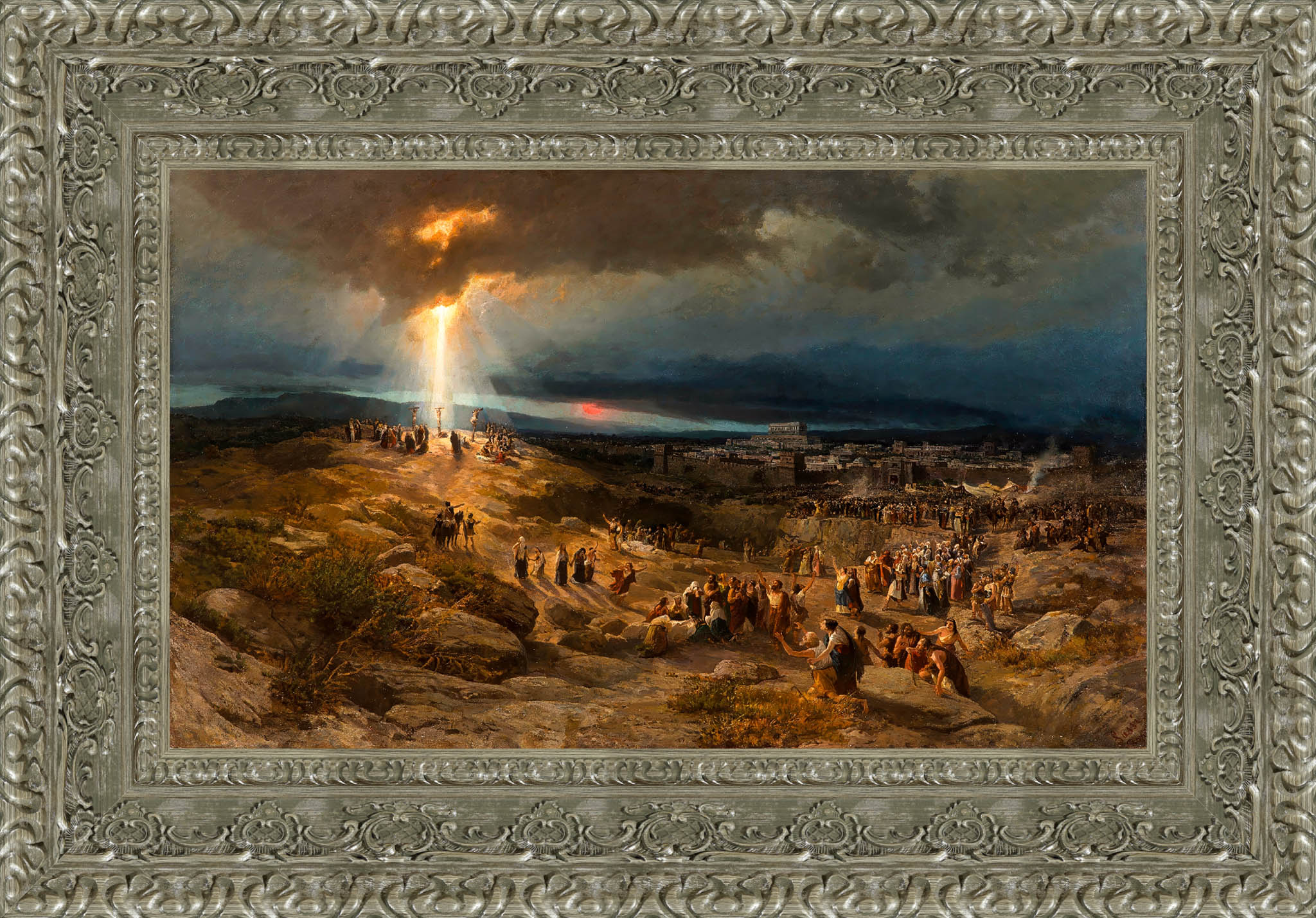 Calvary – Pietro Sassi, 1887 - Canvas Classics