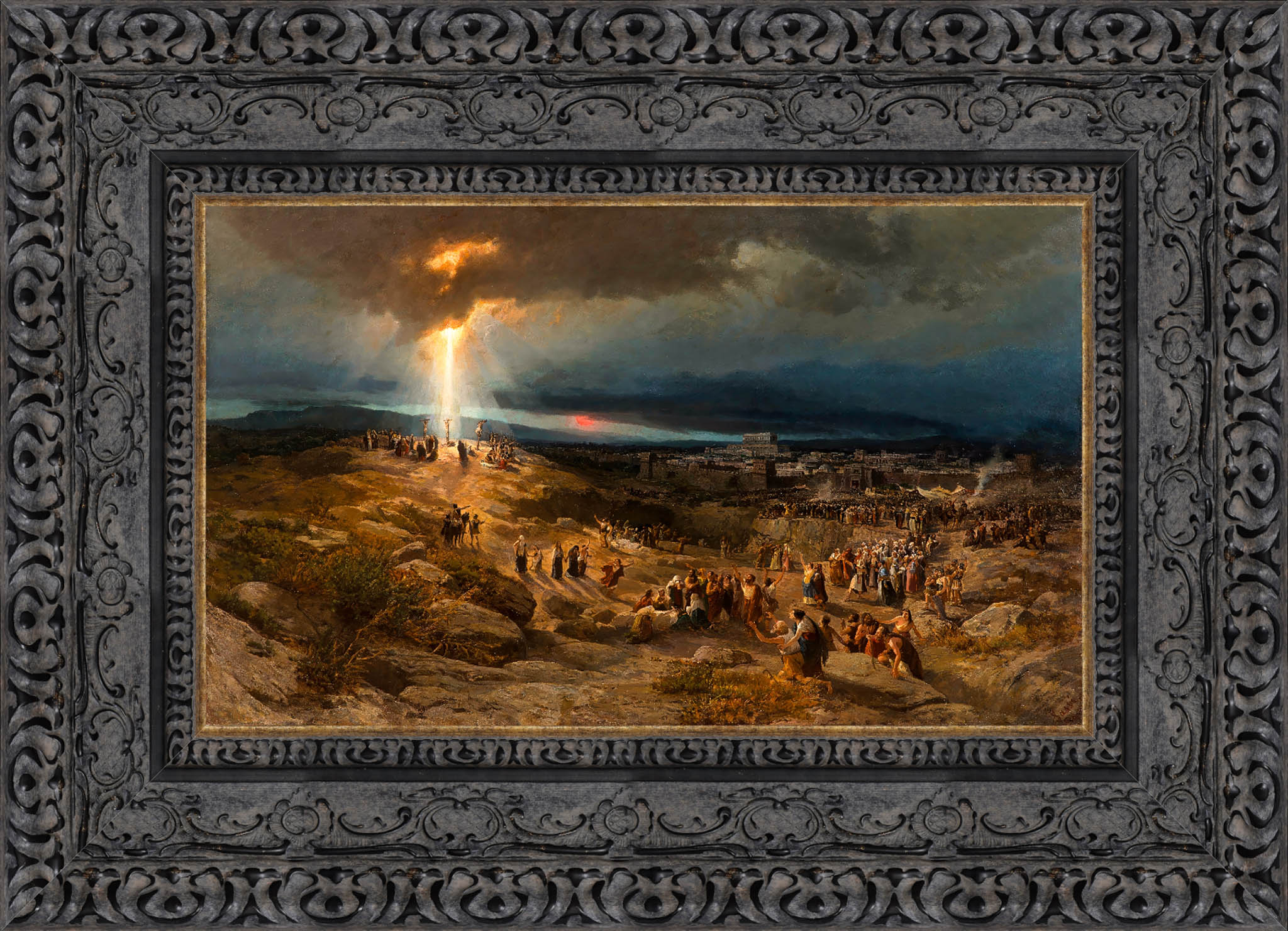Calvary – Pietro Sassi, 1887 - Canvas Classics