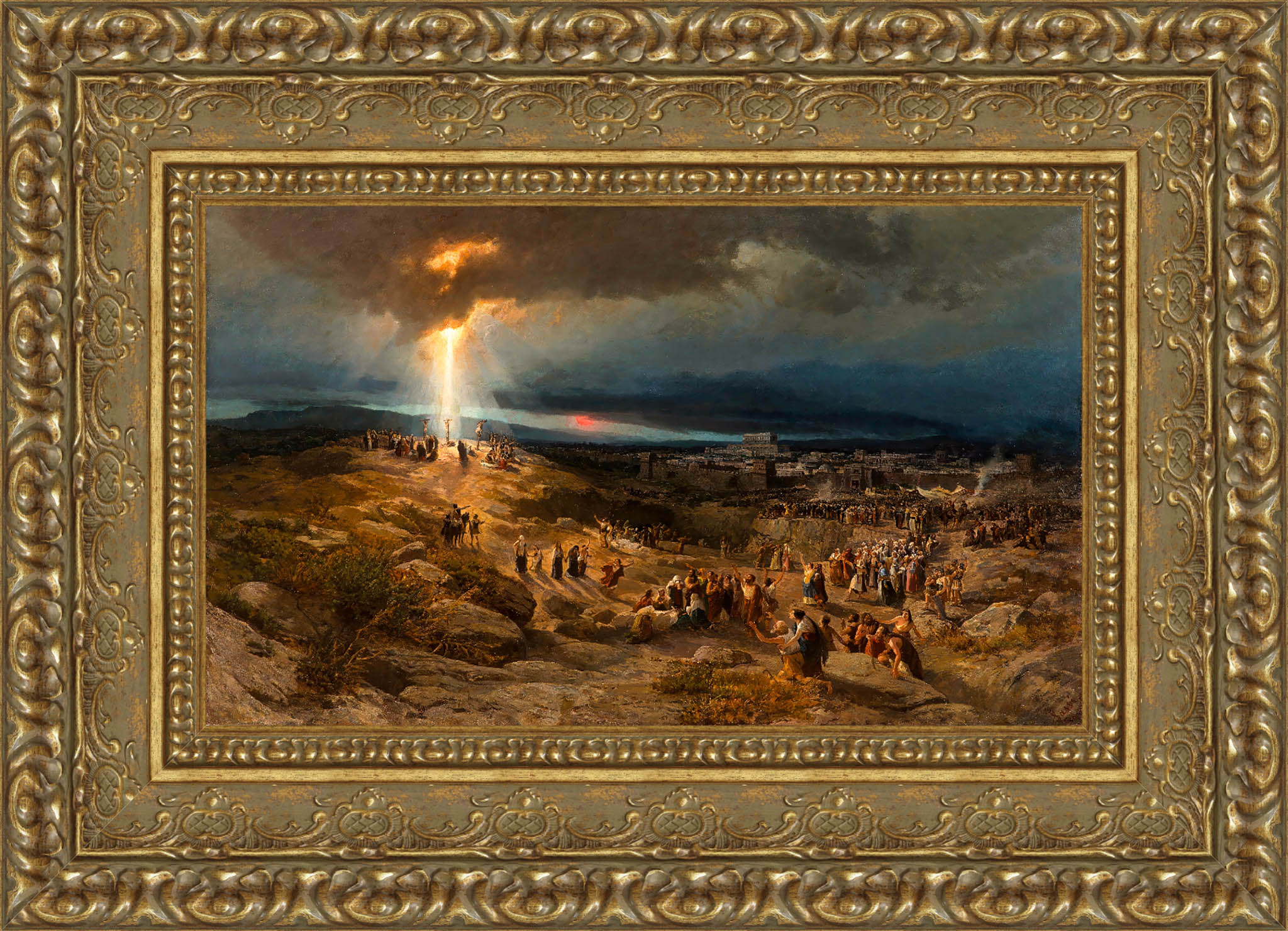 Calvary – Pietro Sassi, 1887 - Canvas Classics