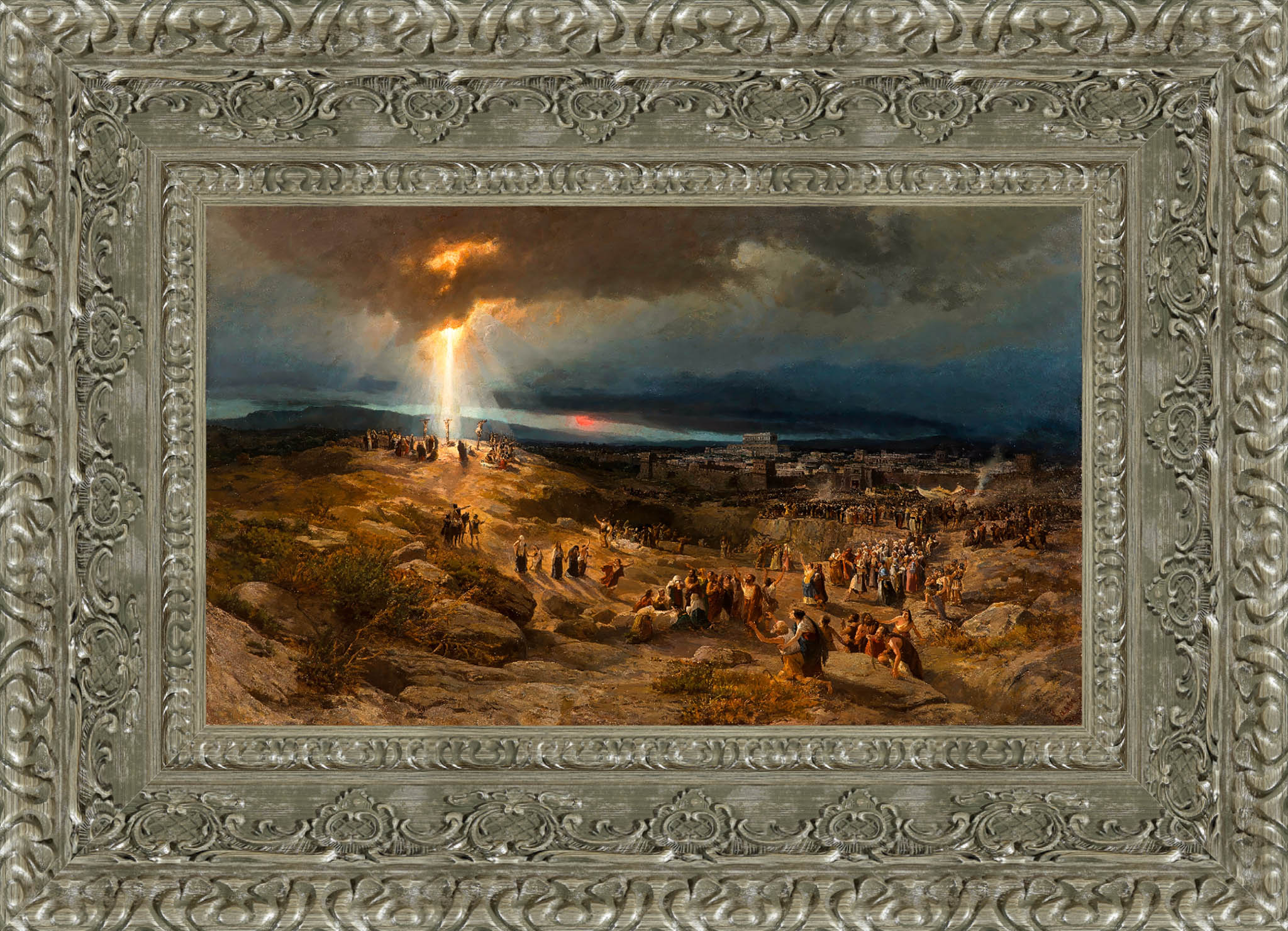 Calvary – Pietro Sassi, 1887 - Canvas Classics