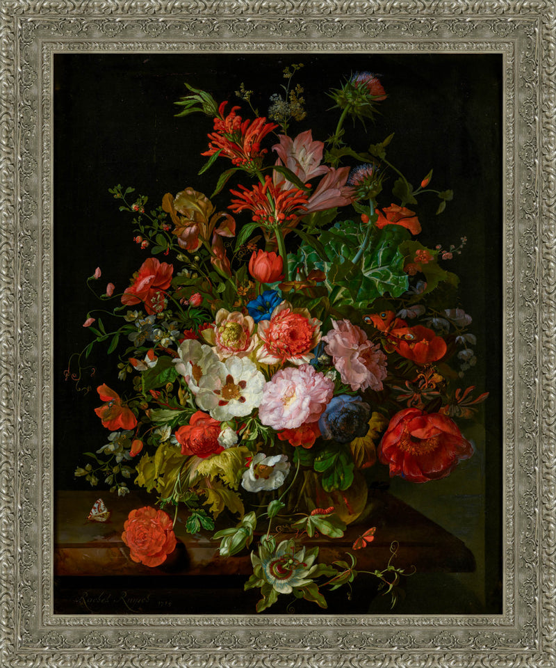 Flower Piece – Rachel Ruysch, 1706