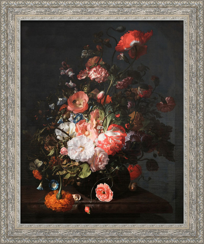 Flower Still Life – Rachel Ruysch, 1700