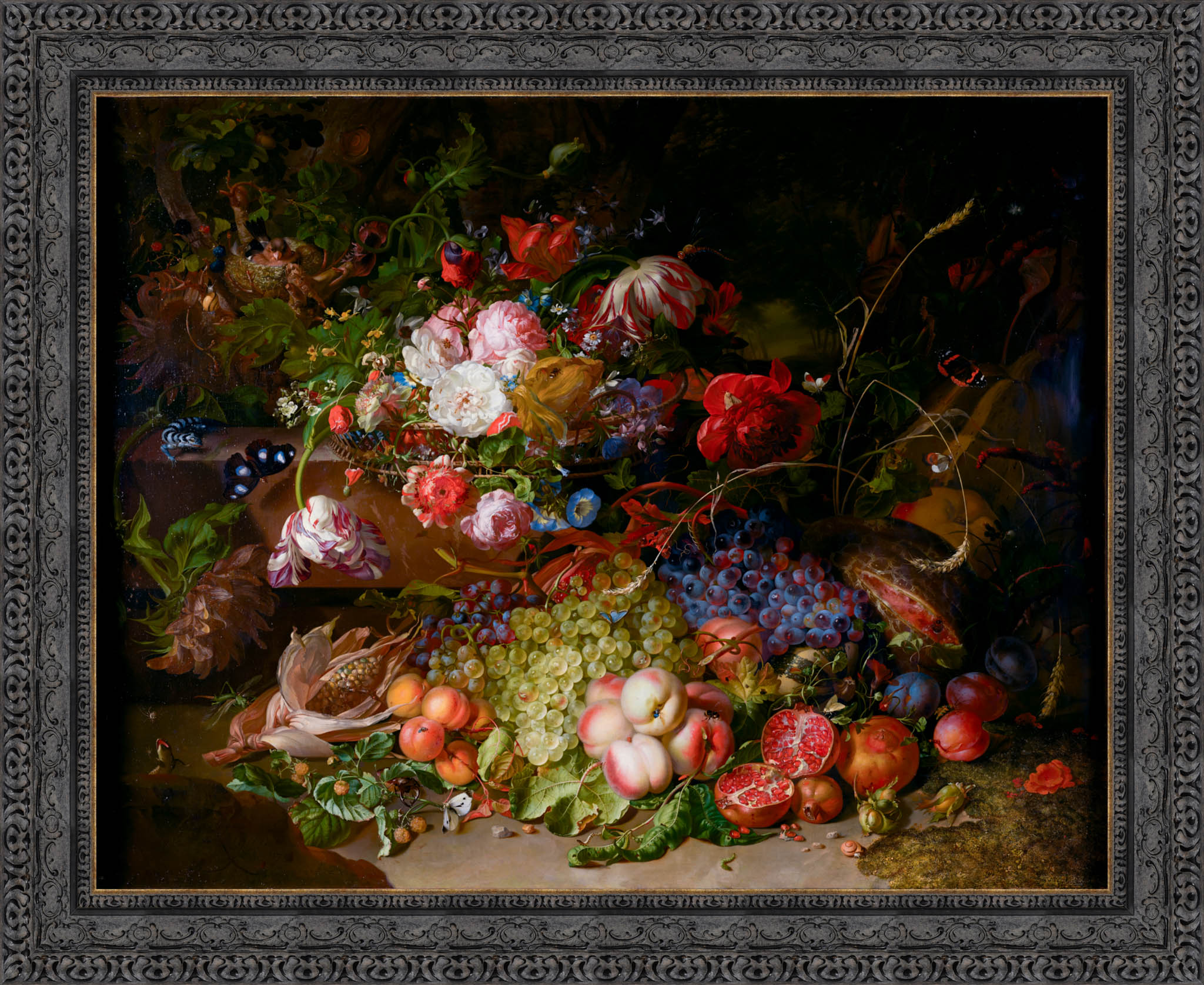 Still Life With Flowers And Fruits – Rachel Ruysch, 1700s - Canvas Classics