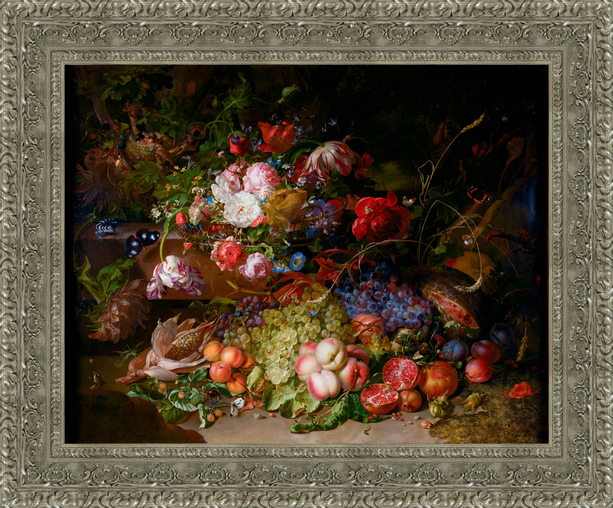Still Life With Flowers And Fruits – Rachel Ruysch, 1700s - Canvas Classics