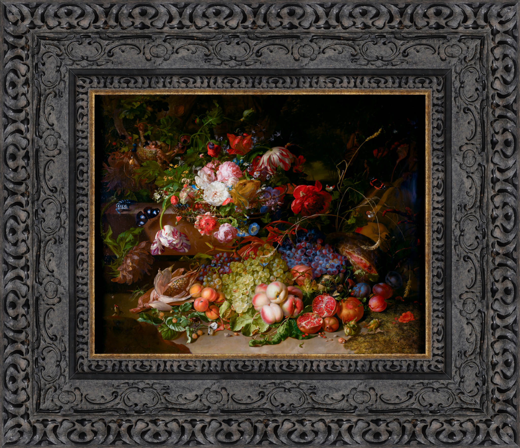 Still Life With Flowers And Fruits – Rachel Ruysch, 1700s - Canvas Classics