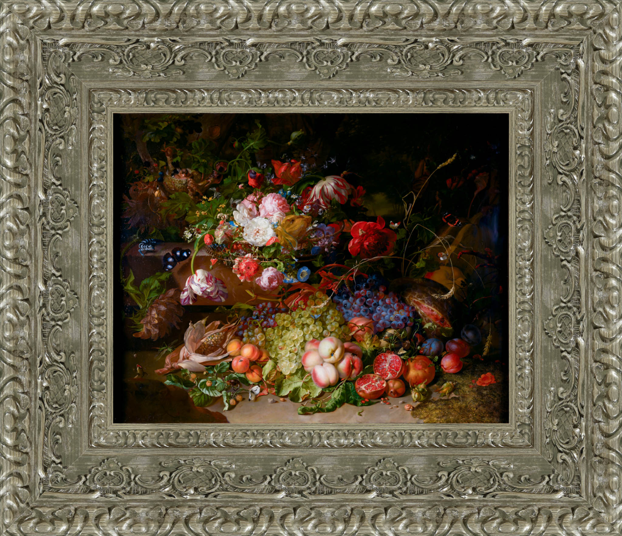 Still Life With Flowers And Fruits – Rachel Ruysch, 1700s - Canvas Classics