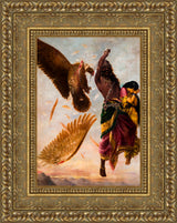 Jatayu Vadh (The Slaying of Jatayu) – Raja Ravi Varma, 1895