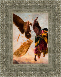 Silver frame