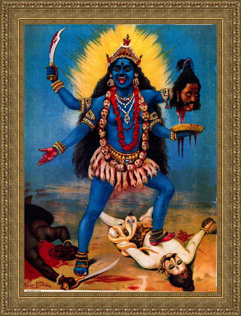 Kali – Raja Ravi Varma, c. 1905