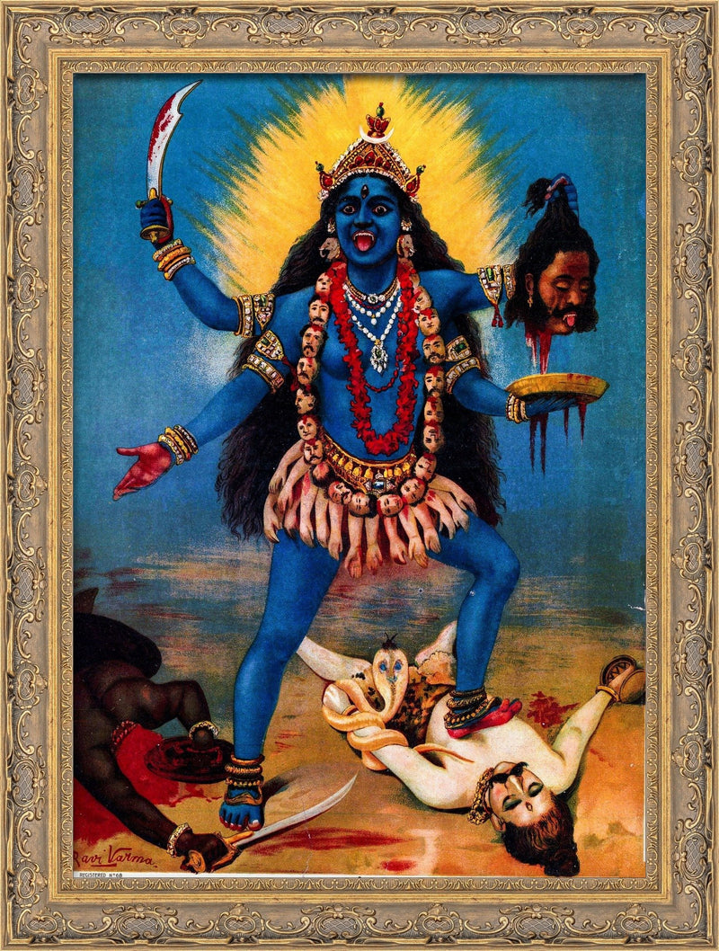 Kali – Raja Ravi Varma, c. 1905