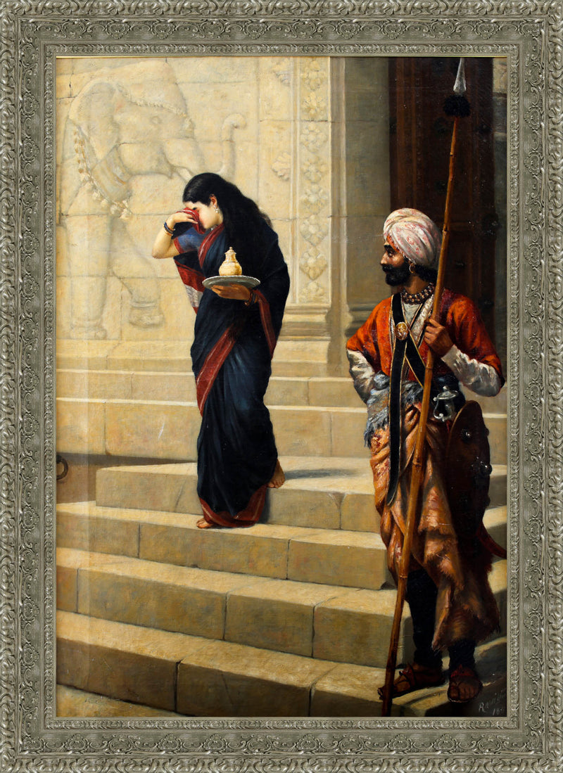 Sairandhri – Raja Ravi Varma, c. 1890