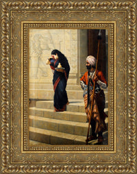 Gold frame