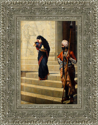 Silver frame