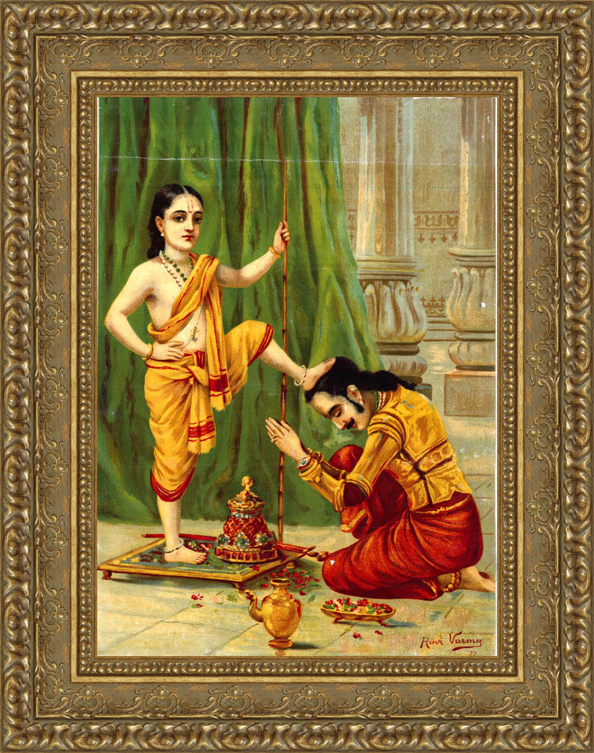 Vamana Avatar – Raja Ravi Varma, c. 1895