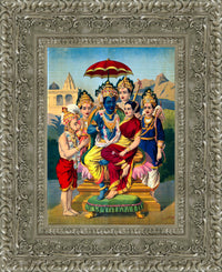 Silver frame