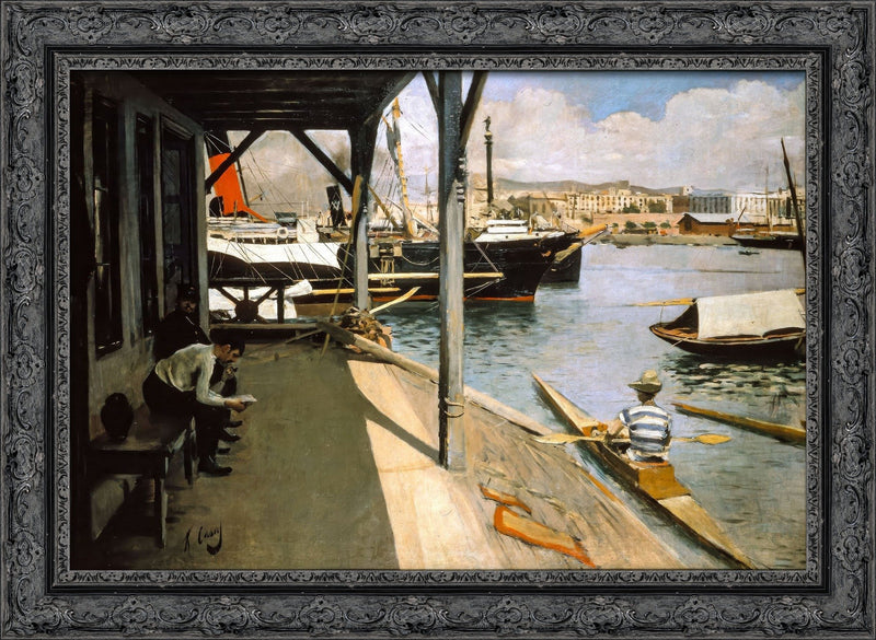 Barcelona Yacht Club – Ramon Casas, 1890