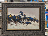Through The Smoke Sprang The Daring Soldier – Frederic Remington, 1897 - Canvas Classics