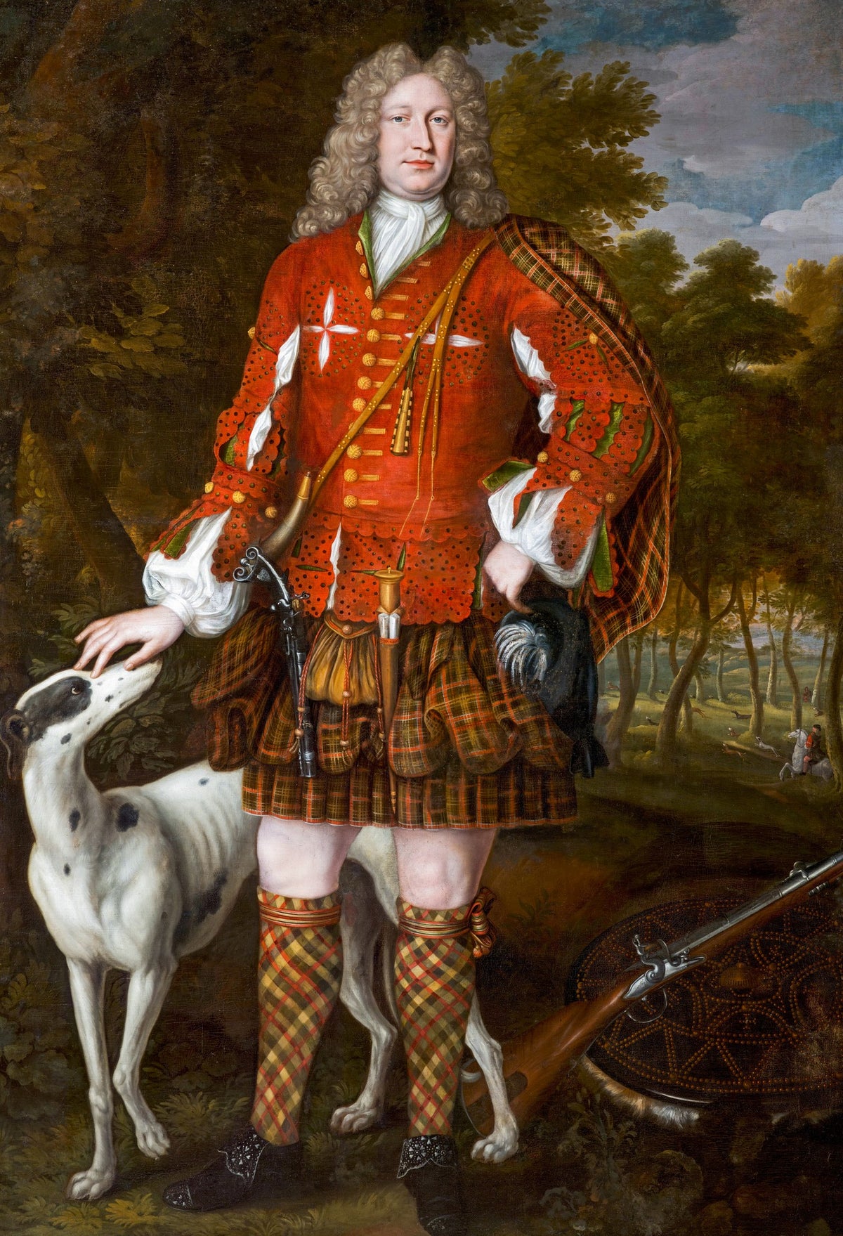 Kenneth Sutherland, Lord Duffus – Richard Waitt, c. 1712, framed