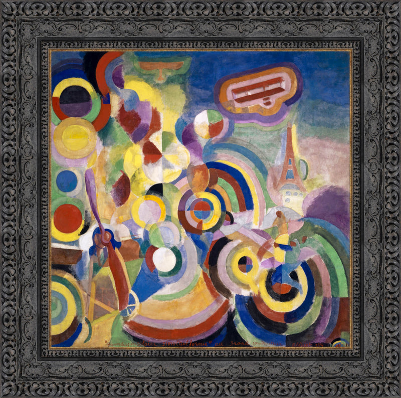 Hommage à Blériot – Robert Delaunay, 1914