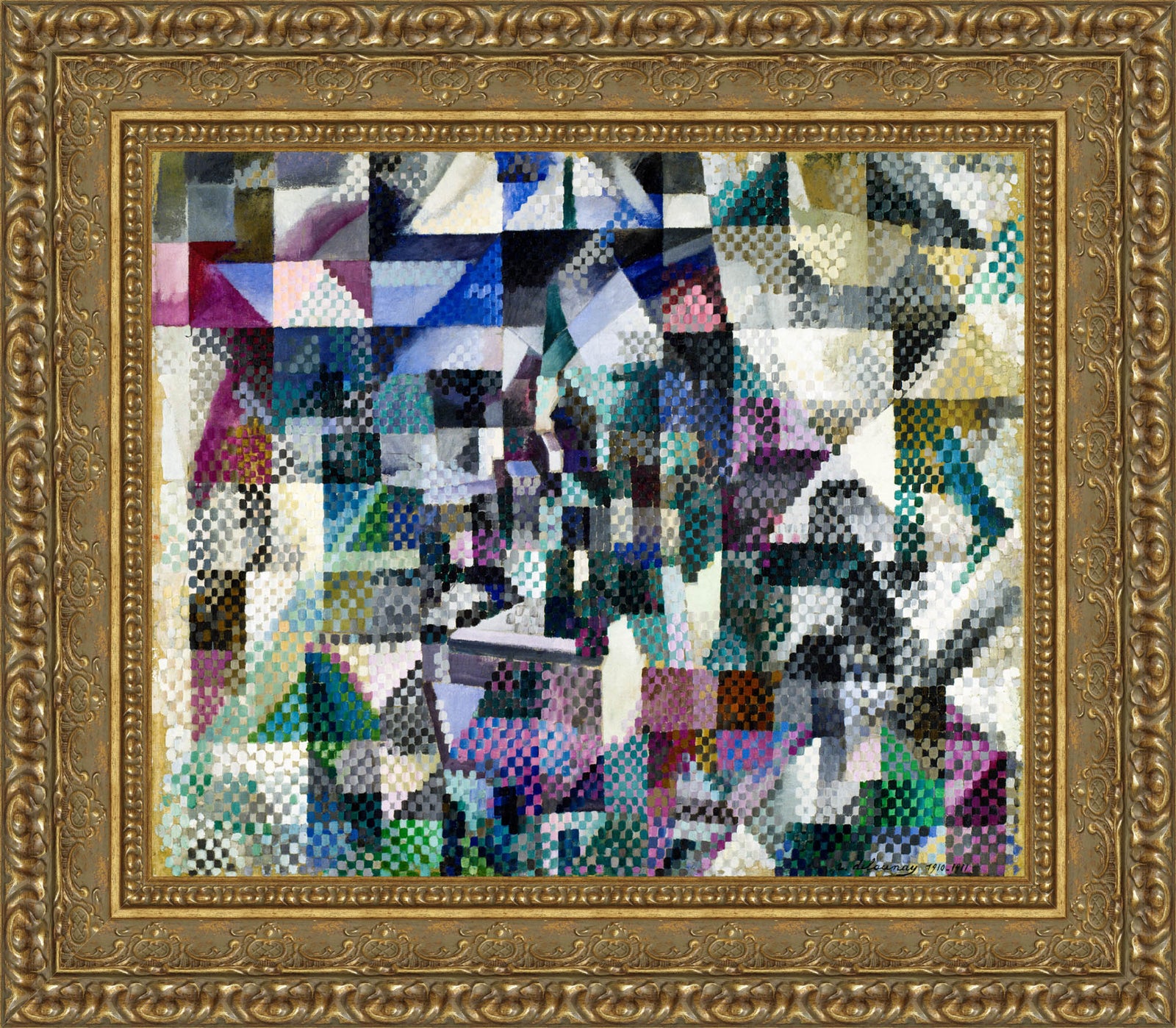 Window on the City No. 3 – Robert Delaunay, 1912
