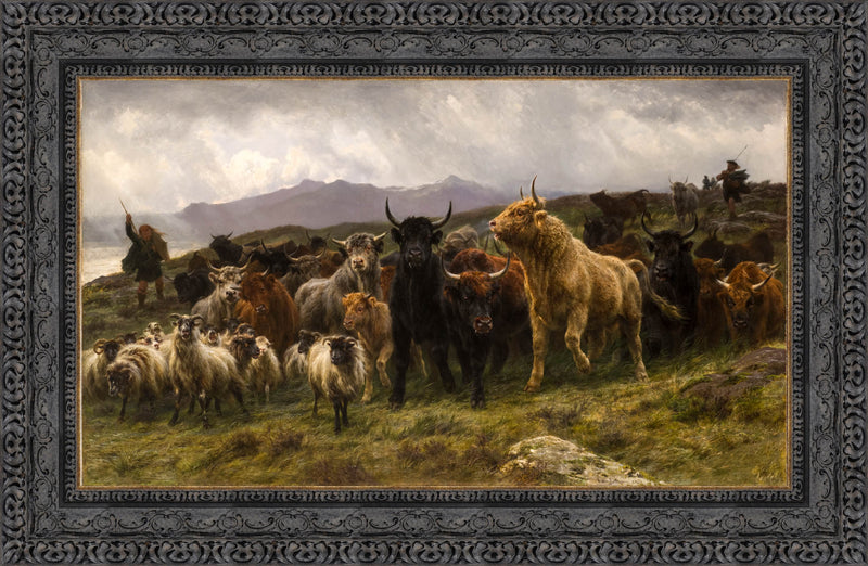 Highland Raid – Rosa Bonheur, 1860
