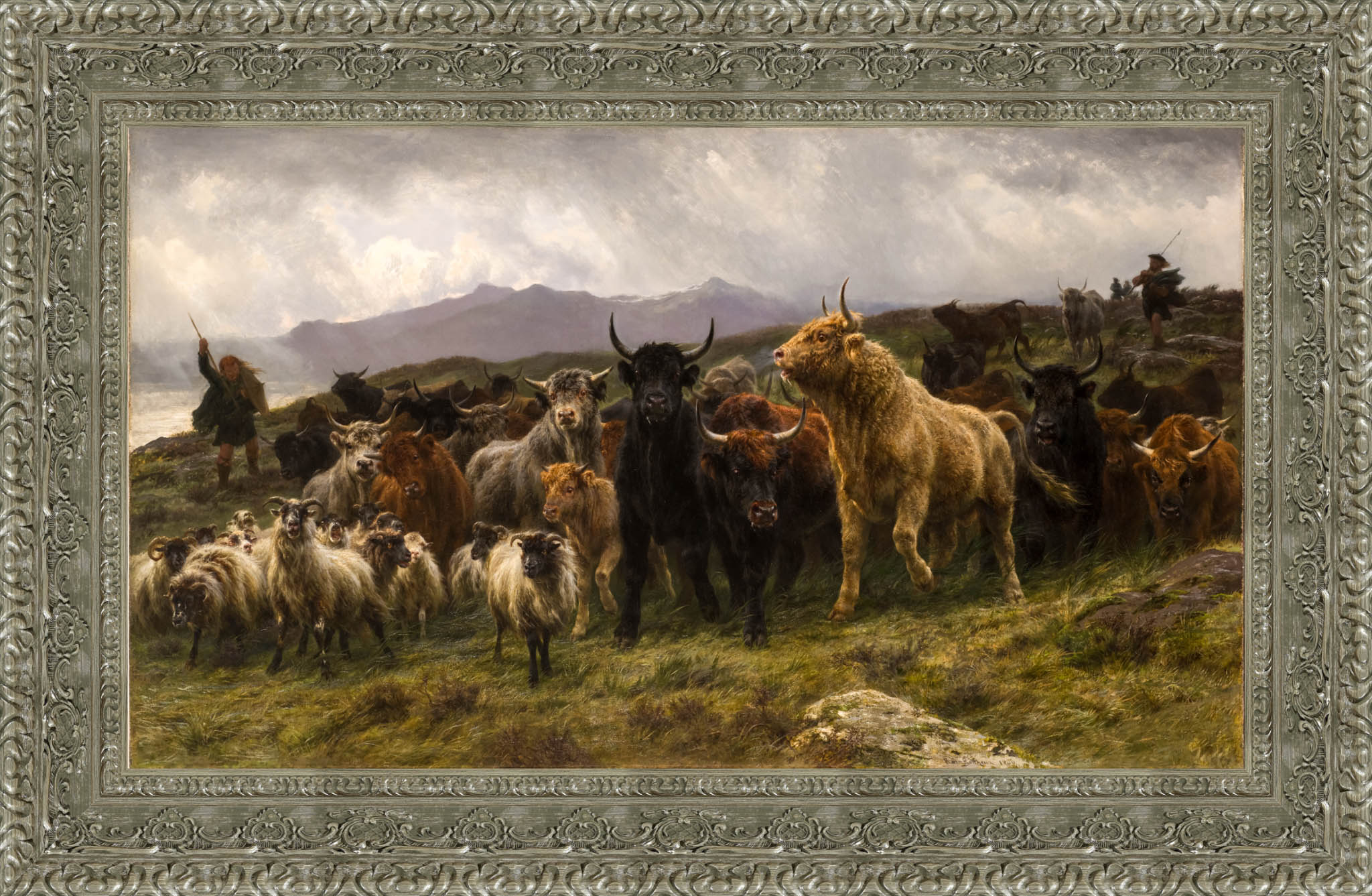 Highland Raid – Rosa Bonheur, 1860 - Canvas Classics