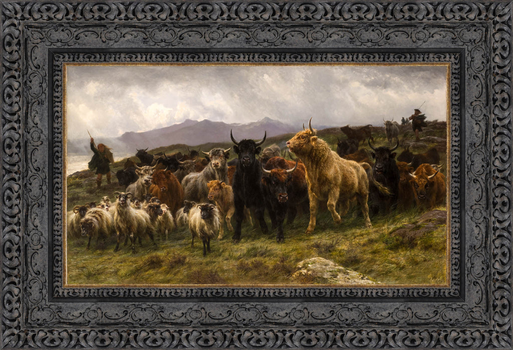 Highland Raid – Rosa Bonheur, 1860 - Canvas Classics