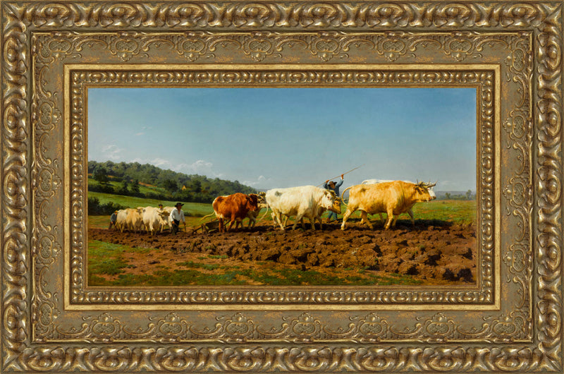 Ploughing In Nevers – Rosa Bonheur, 1849