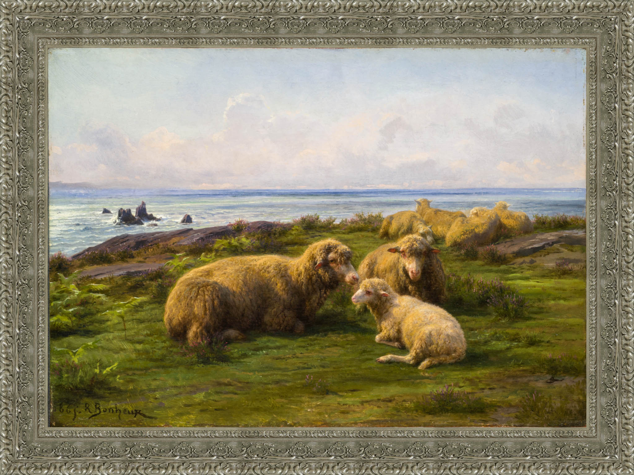 Sheep By The Sea – Rosa Bonheur, 1865 - Canvas Classics