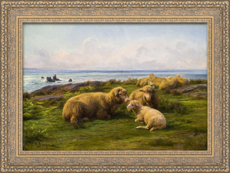 Sheep By The Sea – Rosa Bonheur, 1865