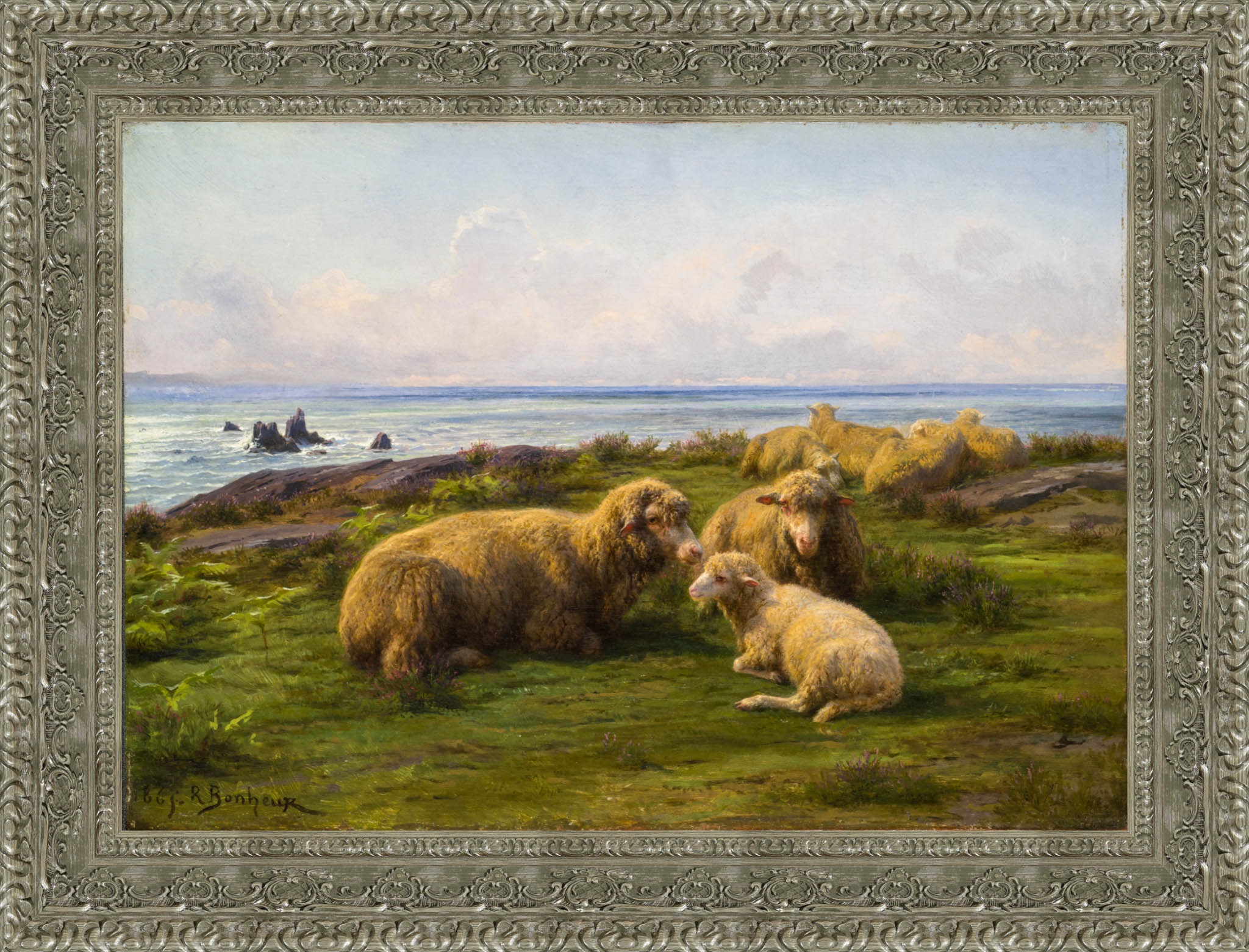 Sheep By The Sea – Rosa Bonheur, 1865 - Canvas Classics