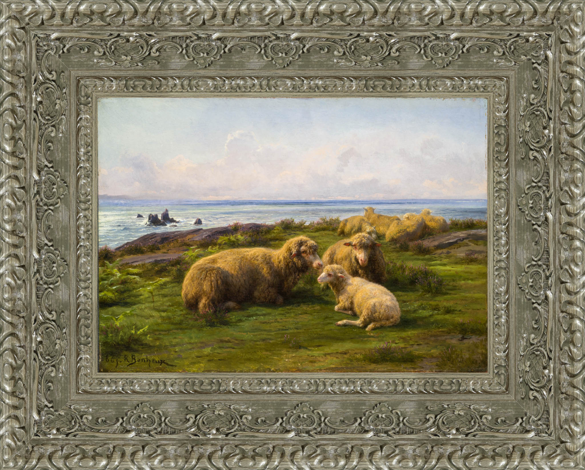 Sheep By The Sea – Rosa Bonheur, 1865 - Canvas Classics