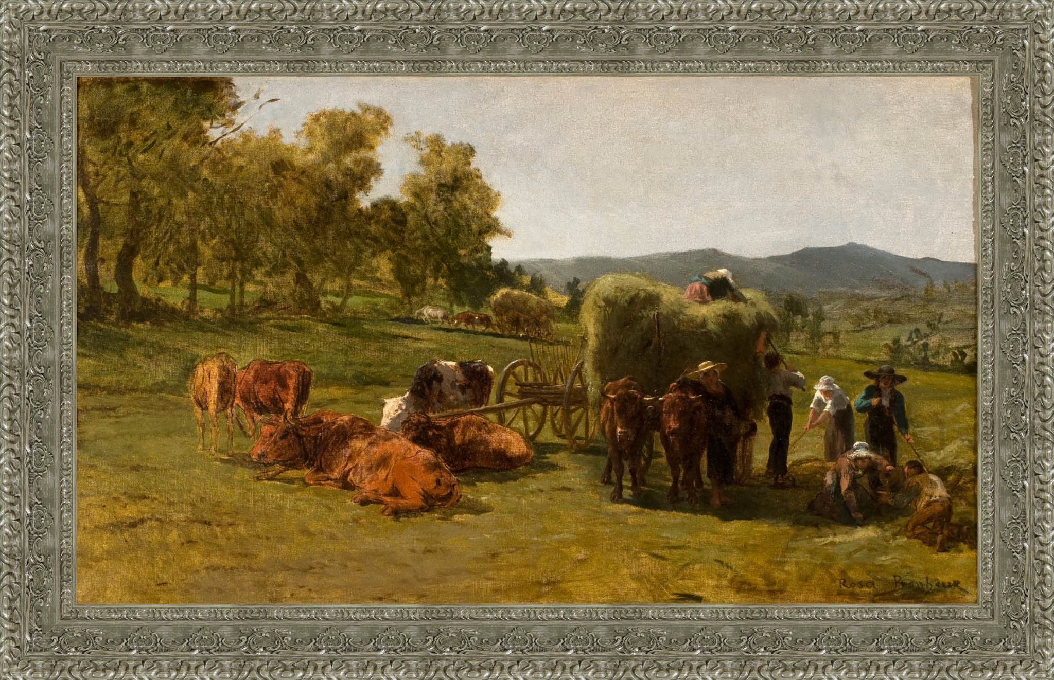 The Hay Harvest – Rosa Bonheur, 1855 - Canvas Classics