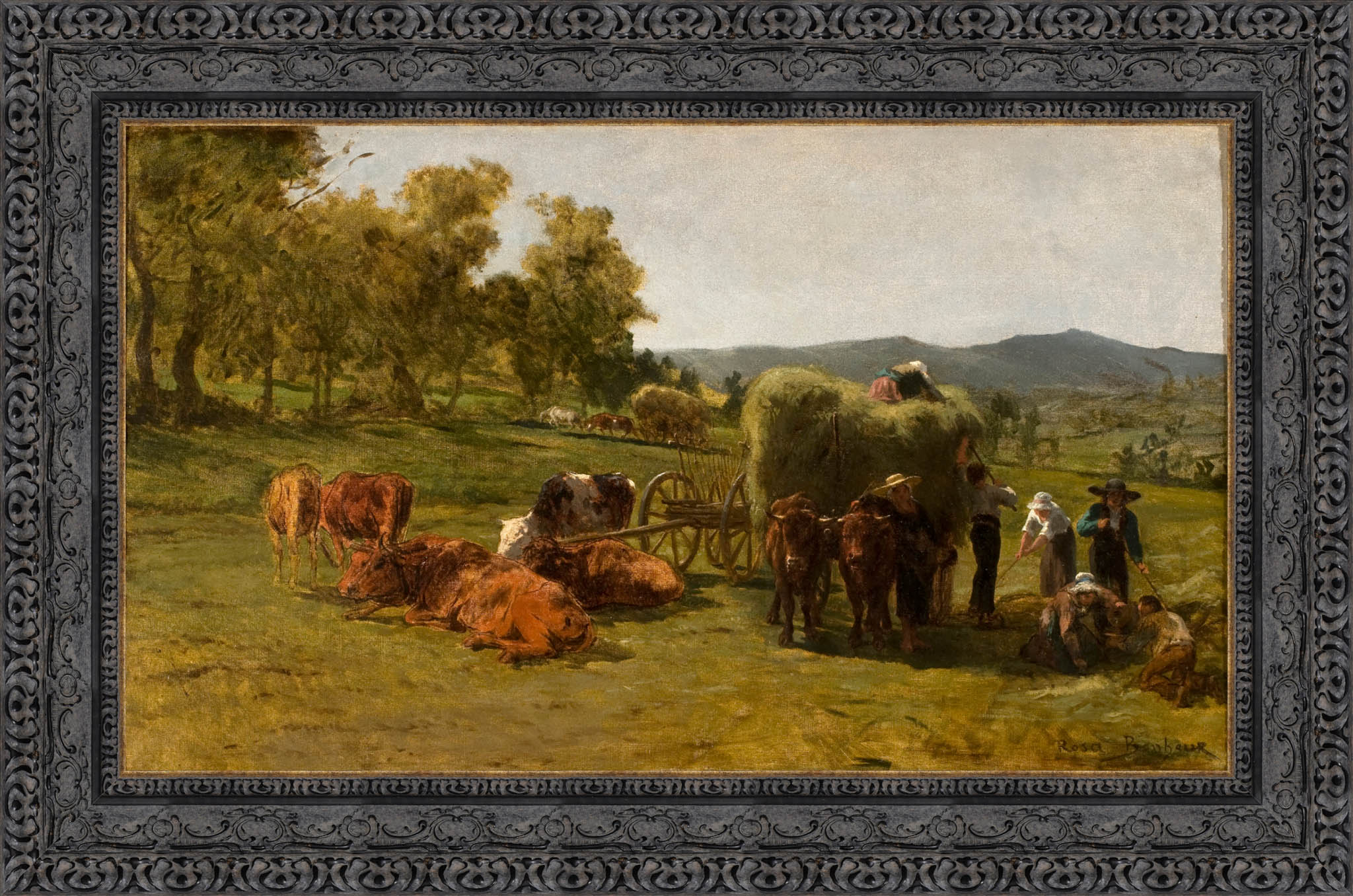 The Hay Harvest – Rosa Bonheur, 1855 - Canvas Classics