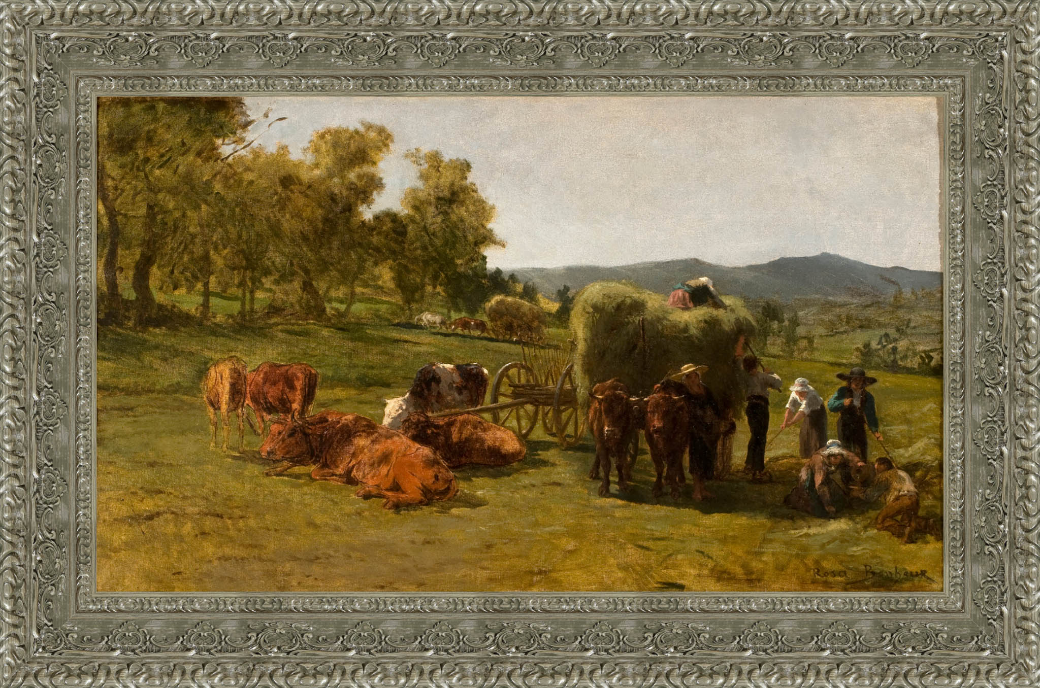 The Hay Harvest – Rosa Bonheur, 1855 - Canvas Classics