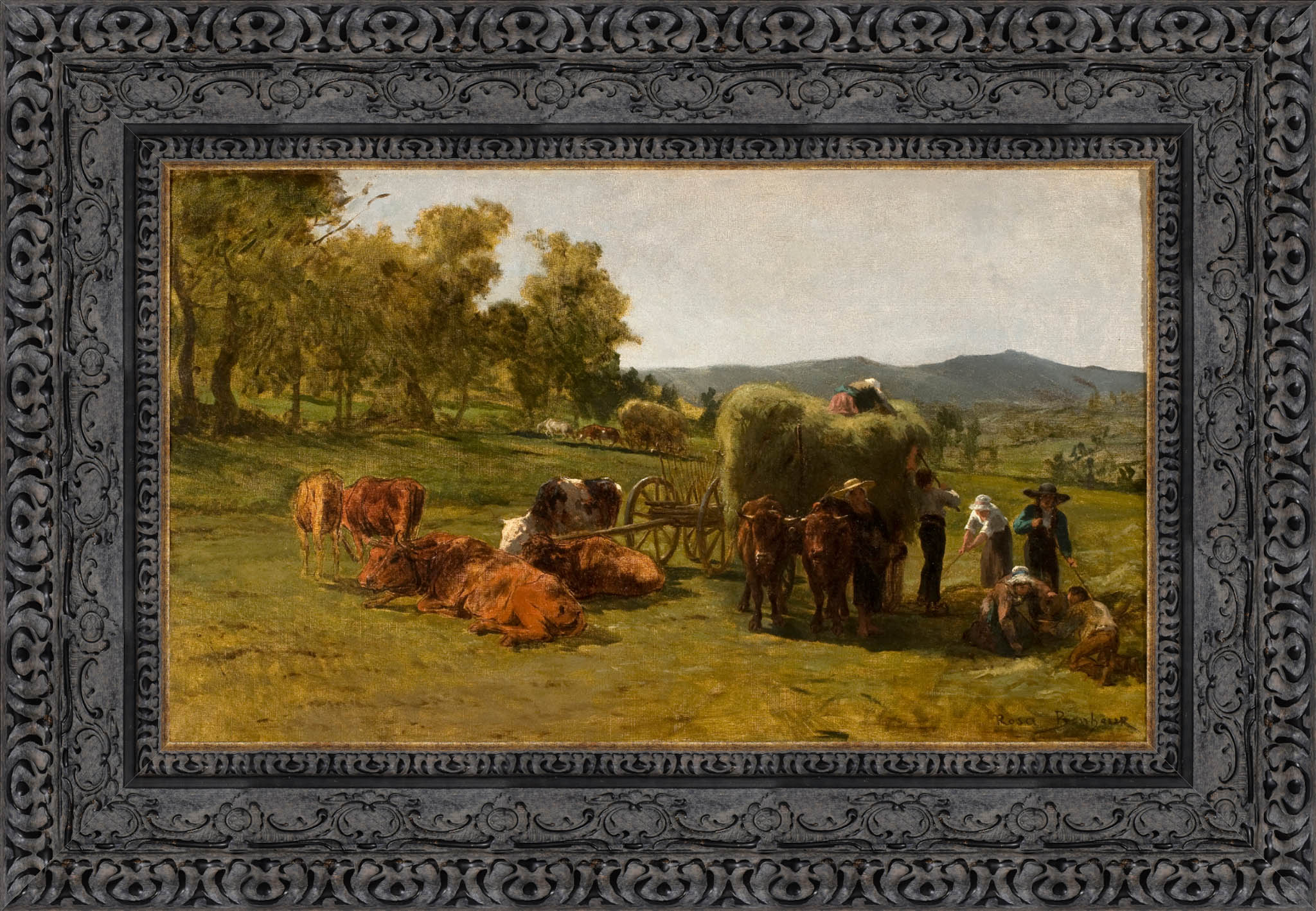 The Hay Harvest – Rosa Bonheur, 1855 - Canvas Classics