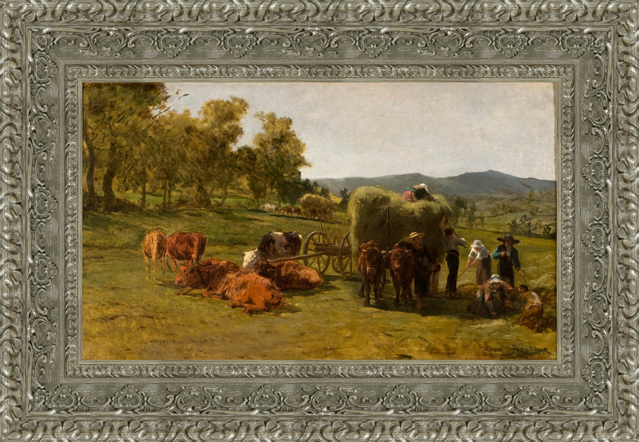 The Hay Harvest – Rosa Bonheur, 1855 - Canvas Classics