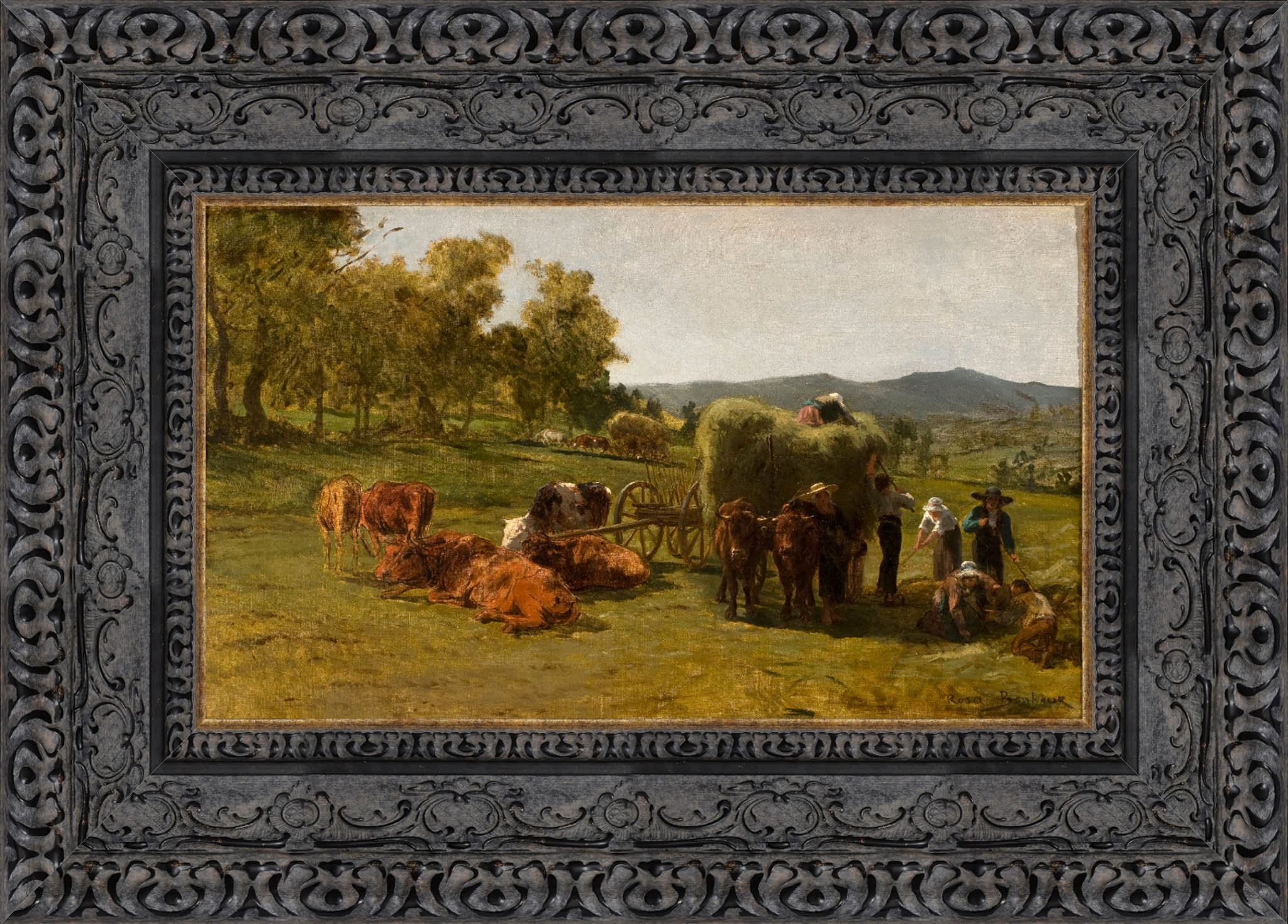 The Hay Harvest – Rosa Bonheur, 1855 - Canvas Classics