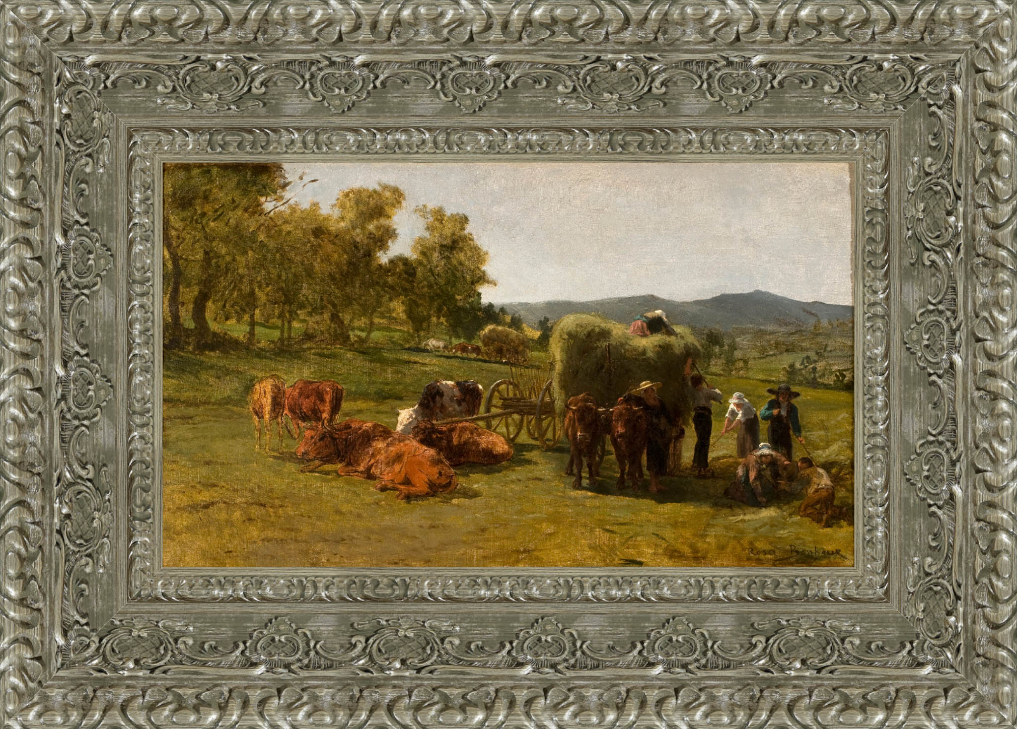 The Hay Harvest – Rosa Bonheur, 1855 - Canvas Classics