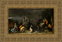 Gold frame