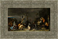 Silver frame