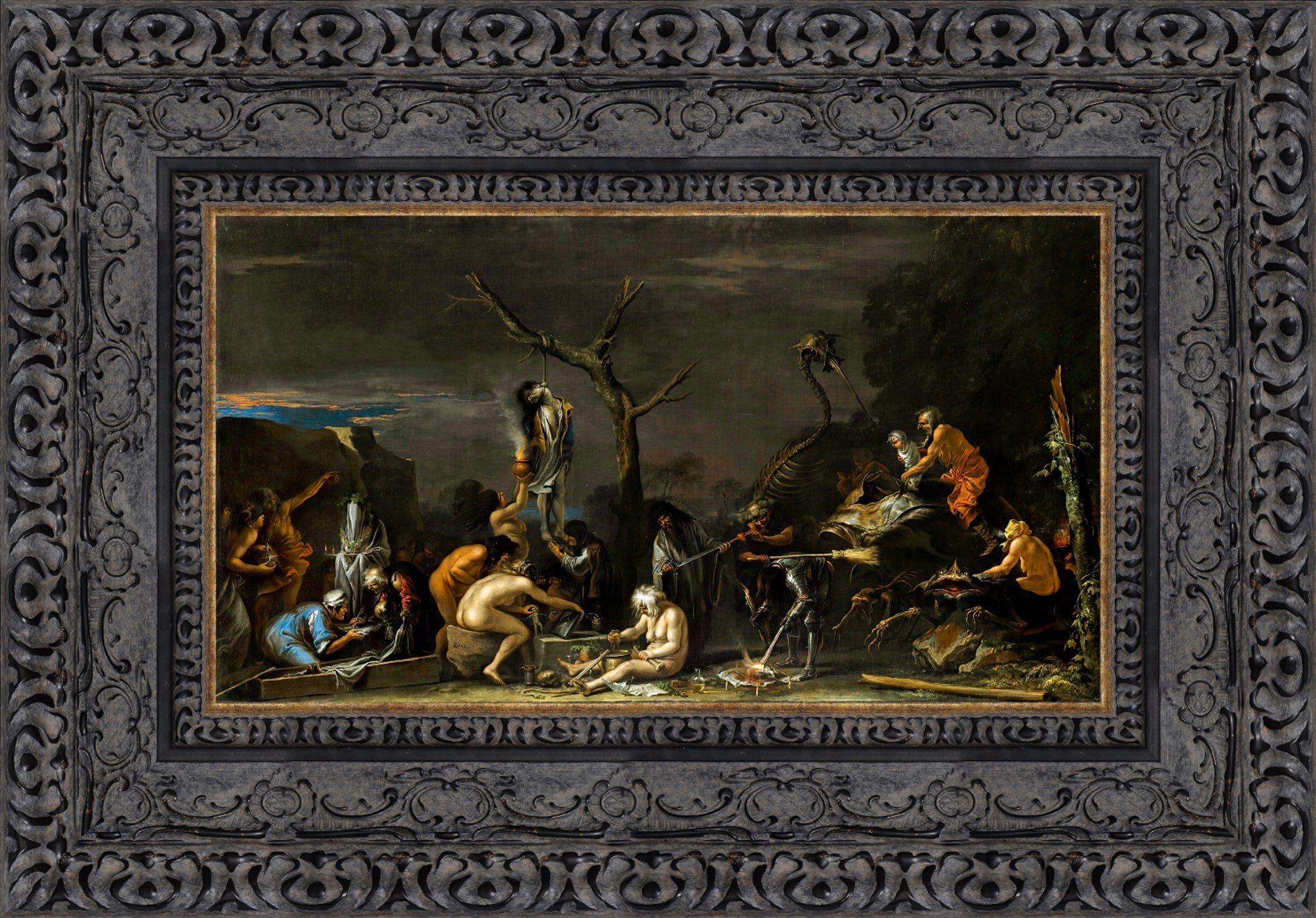 Witches at Their Incantations