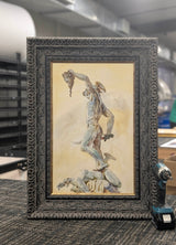 Sketch of Cellini’s Perseus – John Singer Sargent, c. 1909–1910 - Canvas Classics