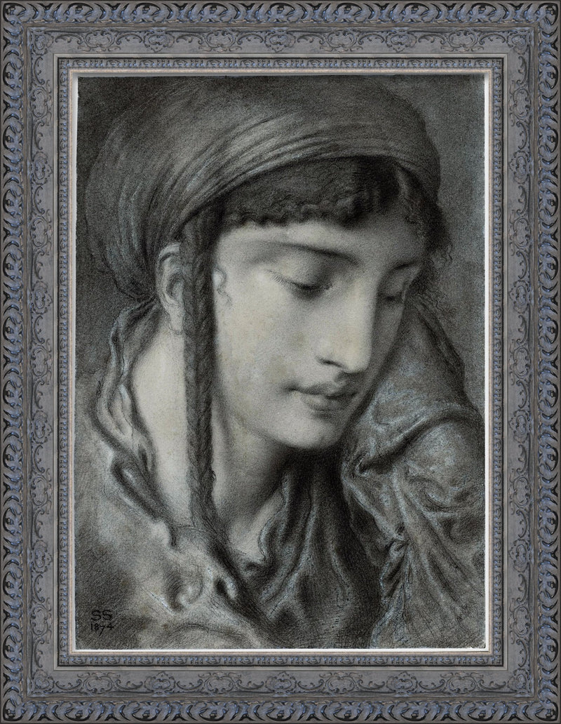 A Hebrew Girl Or A Hebrew Maiden – Simeon Solomon, 1870