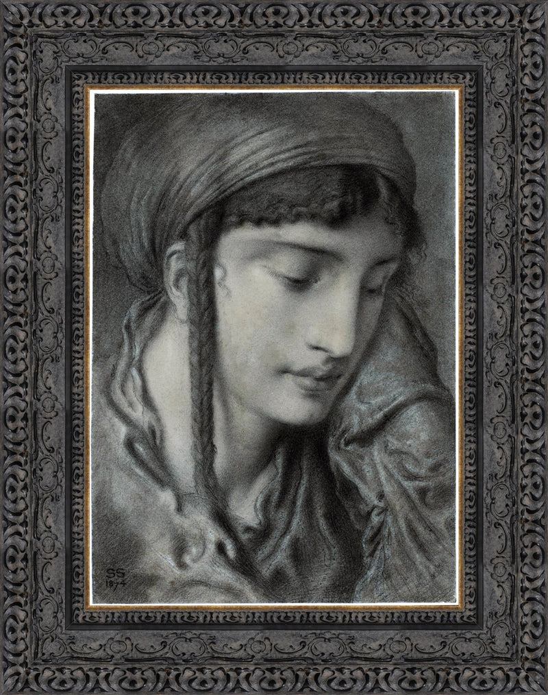 A Hebrew Girl Or A Hebrew Maiden – Simeon Solomon, 1870